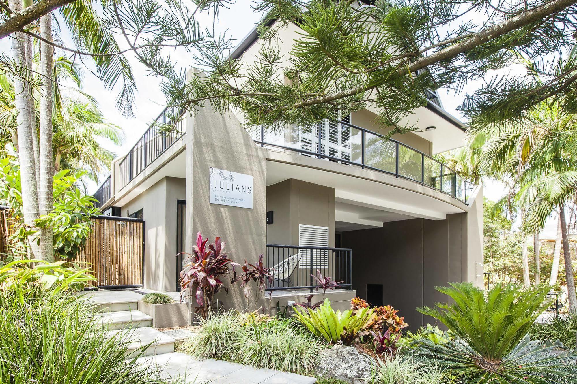 Julians Apartments Byron Bay Exterior foto
