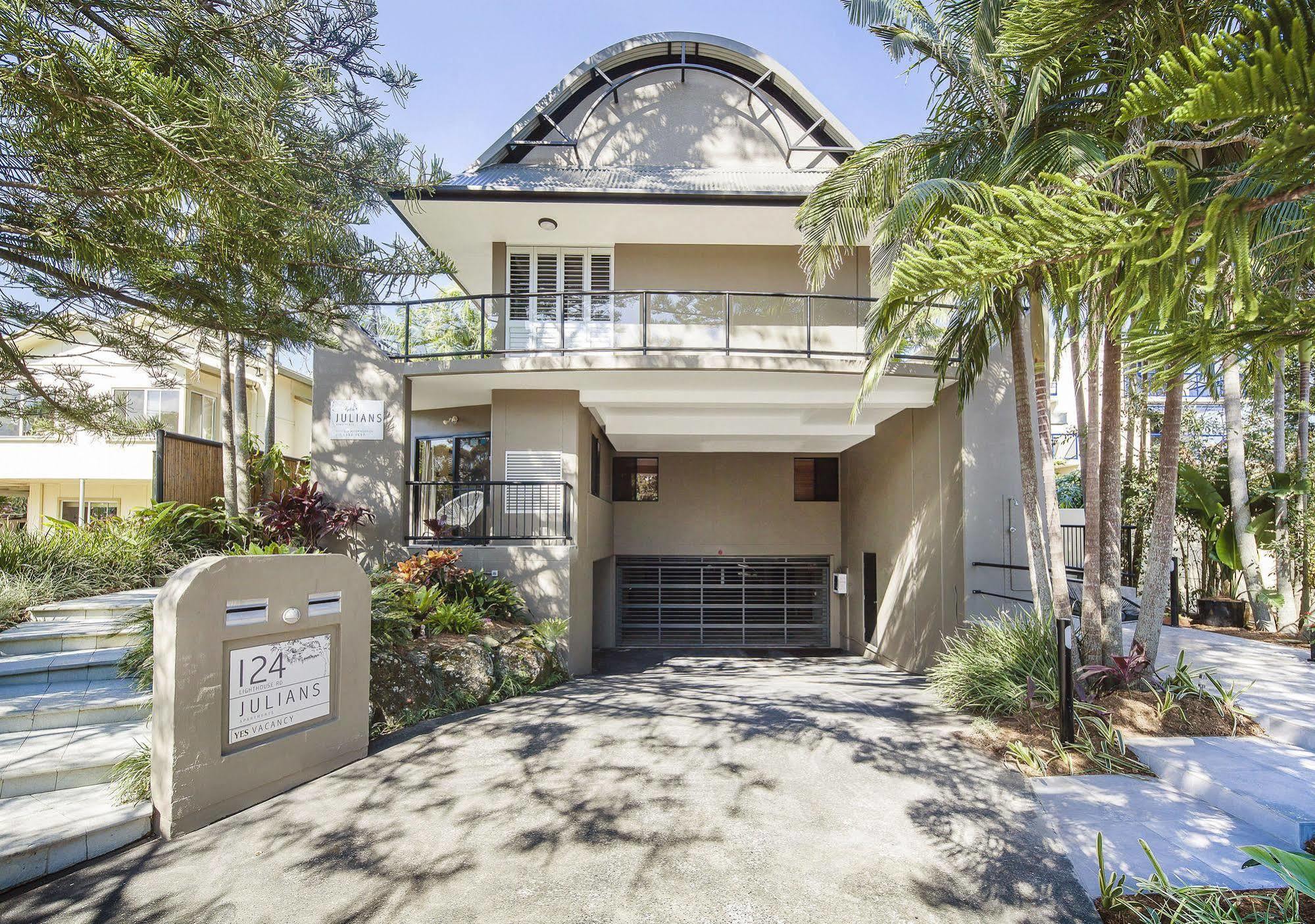 Julians Apartments Byron Bay Exterior foto